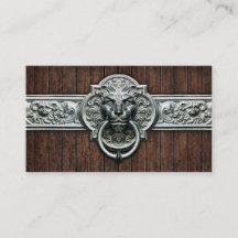 Cooler Vintage-Türklopfer #1A Personalisierbar