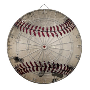 Cooler Vintager Grunge-Baseball Dartscheibe
