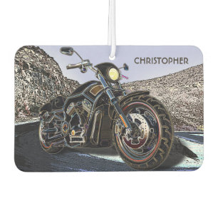 Cooler Vintager Straßenlärm Chopper Autolufterfrischer