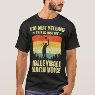 Cooler Volleyball-Trainer für Männer Frauen Team V T-Shirt