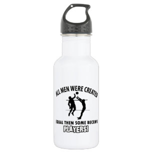 cooler Volleyballspielerentwurf Trinkflasche