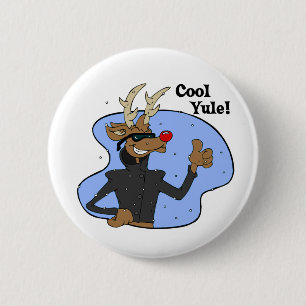 Cooler Weihnachtenknopf Button