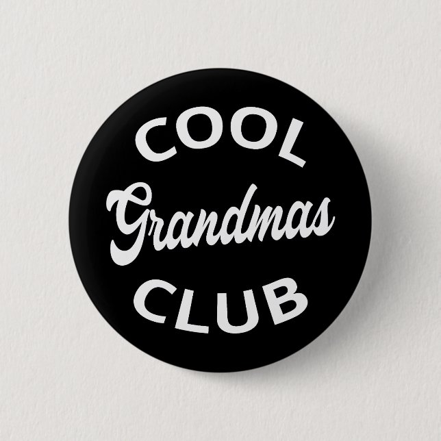 Cooler Weihnachtsclub I Button (Vorderseite)