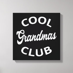 Cooler Weihnachtsclub I Leinwanddruck