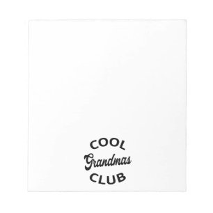 Cooler Weihnachtsclub I Notizblock