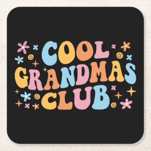 Cooler Weihnachtsclub III Rechteckiger Pappuntersetzer