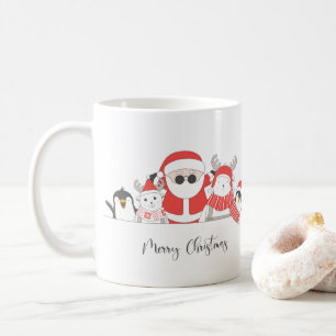 Cooler Weihnachtsmann Kaffeetasse