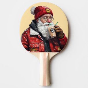 Cooler Weihnachtstrinker Weihnachten Tischtennis Schläger