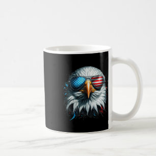 Cooler Weißkopfseeadler Amerikanische Sonnenbrille Kaffeetasse