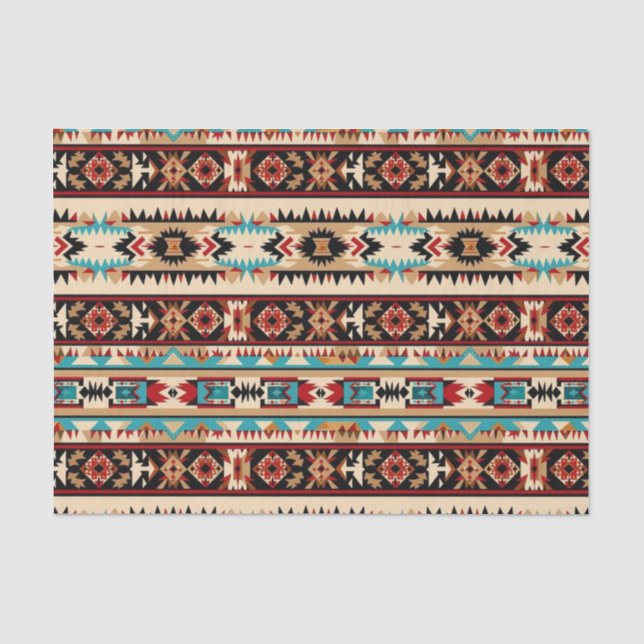 Cooler Western Liebhaber Muster decoupage Seidenpapier (Vorderseite)