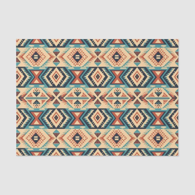 Cooler Western Liebhaber Muster decoupage Seidenpapier (Vorderseite)