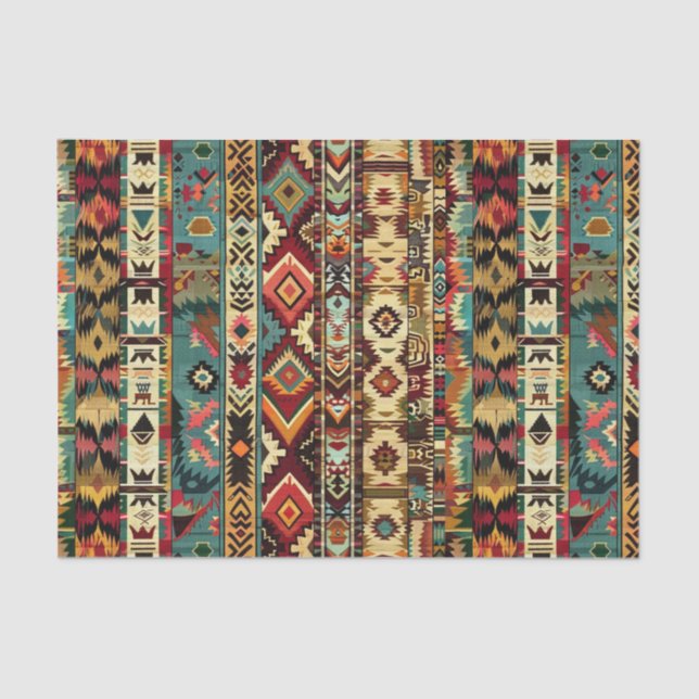 Cooler Western Seidenpapier (Vorderseite)