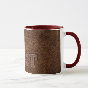 Cooler westlicher Text - Passe ihn an Tasse