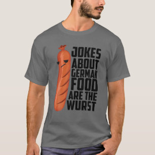 Cooler Wurst Joke Funny Dutch Sausage Fan E T-Shirt