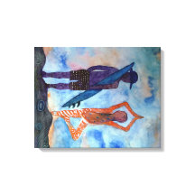 Cooler Yoga Surf Sunset Single drucken