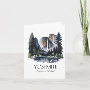 Cooler Yosemite Nationalpark California Karte