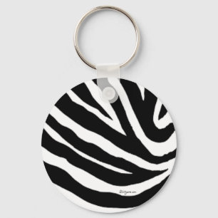 Cooler Zebra Stripes Schlüsselanhänger
