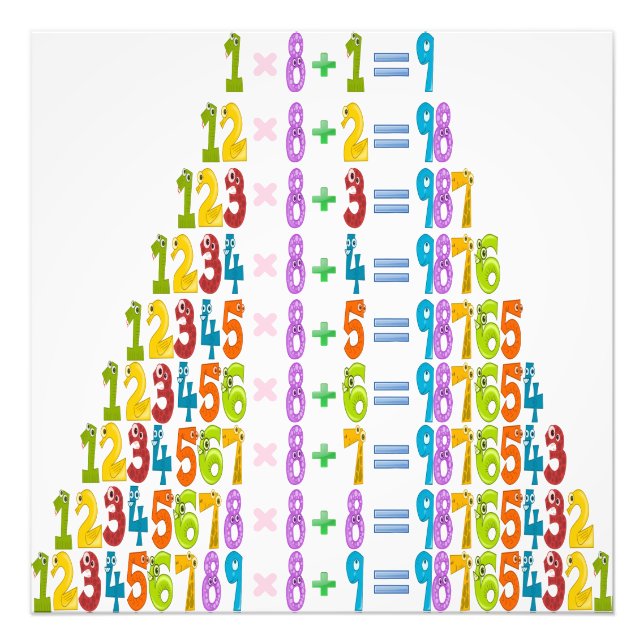 Coolere Funny Math Equations Fotodruck (Vorne)