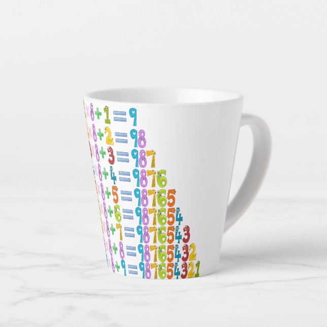 Coolere Funny Math Equations Milchtasse (Rechte Ecke)