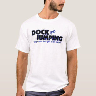 Cooleres Dock-springendes Kleid T-Shirt