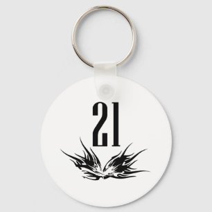 Cooles 21. Geburtstagsgeschenk Schlüsselanhänger