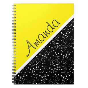 Cooles 3-Ton-Design personalisiertes Notizbuch Notizblock