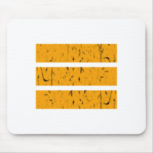 Cooles 3-zeiliges Symbol Einheitlichkeit und Har Mousepad