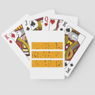Cooles 3-zeiliges Symbol   Einheitlichkeit und Har Spielkarten