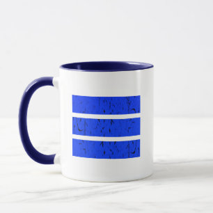 Cooles 3-zeiliges Symbol Einheitlichkeit und Har Tasse