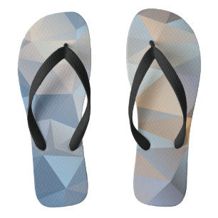 Cooles Abstraktes Dreieck-Muster Flip Flops