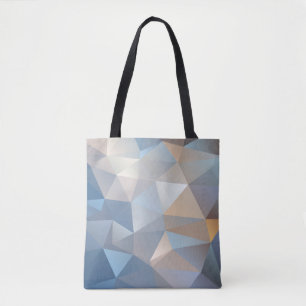 Cooles abstraktes Dreieck-Muster Tasche
