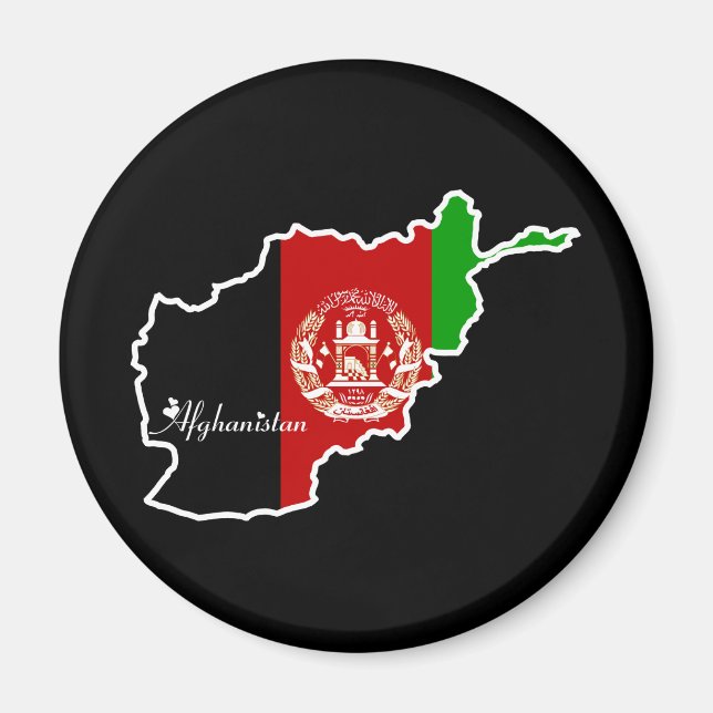 Cooles Afghanistan Magnet (Vorne)