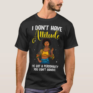 Cooles afrikanisches Design für weibliche Mädchen T-Shirt