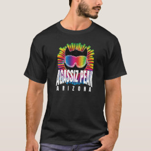 Cooles Agassiz Peak AZ Niedliche Kitty Cat Ski Gog T-Shirt