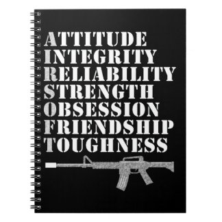 Cooles Airsoft Geschenk Notizblock