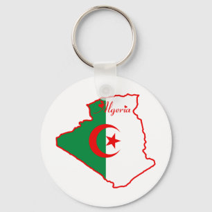 Cooles Algerien Schlüsselanhänger