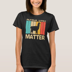 Cooles Alpaca für Männer Frauen Peruanisches Tier  T-Shirt