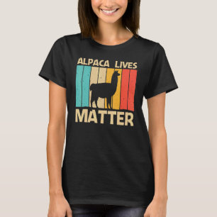 Cooles Alpaca für Männer Frauen Peruanisches Tier  T-Shirt