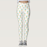 Cooles Ananas-Muster Leggings<br><div class="desc">Girly und chic Obstmuster.</div>