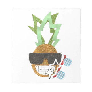 Cooles Ananas-Notepad Notizblock