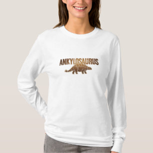 Cooles Ankylosaurus-Dinosaurier-T-Shirt - Prähisto T-Shirt