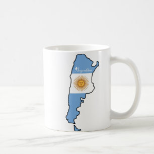 Cooles Argentinien Kaffeetasse