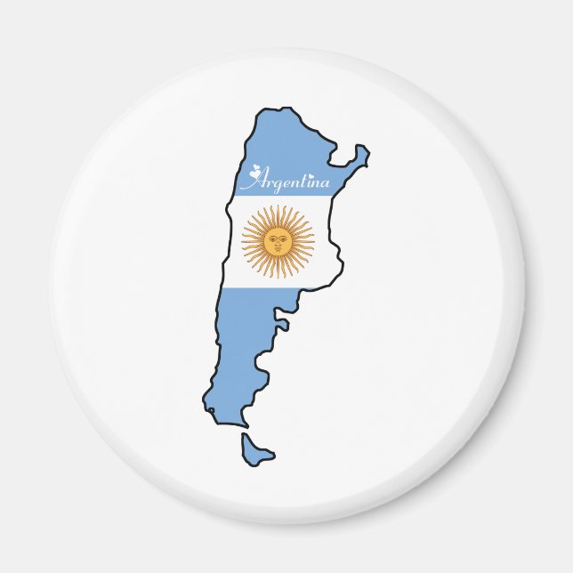 Cooles Argentinien Magnet (Vorne)