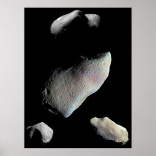 Cooles Asteroid-Plakat Poster