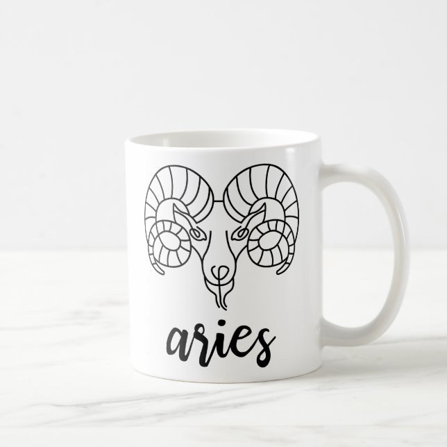 cooles astrologisches Geburtszeichen Kaffeetasse (Rechts)