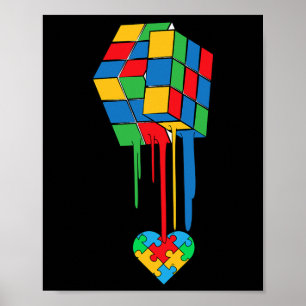 Cooles Autismus-Bewusstseinsgeschenk Poster