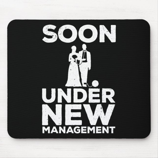 Cooles Bachelor-Party-Design für Männer Jungen Gro Mousepad (Vorne)