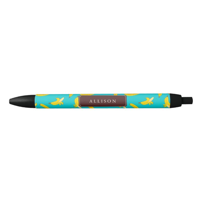 Cooles Bananenmuster Personalisiert Kugelschreiber (Vorderseite)