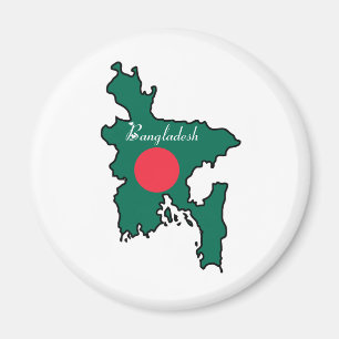 Cooles Bangladesch Magnet