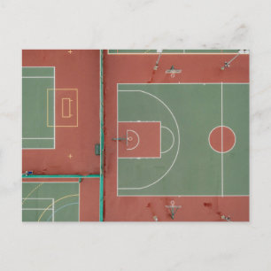 Cooles Basketball-Geschenk Postkarte